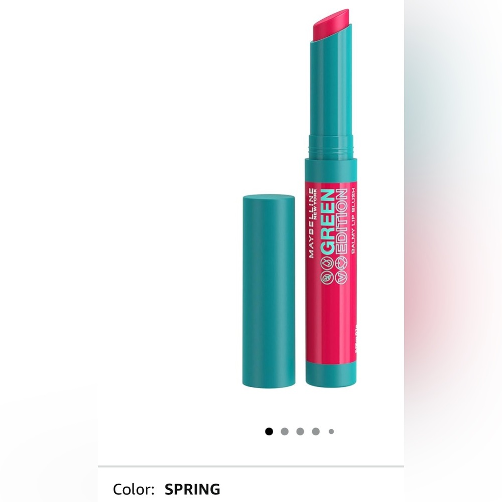 New Maybelline Green Edition Balmy Lipstick